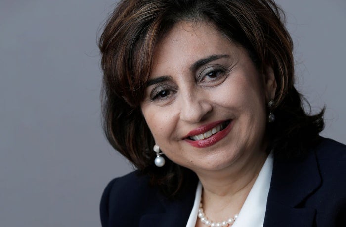 Sima Bahous, directrice exécutive d’ONU Femmes. Photo : UN Photo / Evan Schneider.