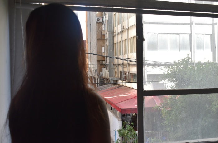 Salma, photographiée à Beyrouth. Photo : ONU Femmes/Nour Abdul Reda 