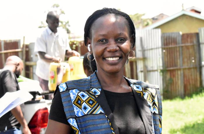 Tullie Apiyo ran for office in 2022. After facing severe harassment online, she took an appointment as a gender affairs officer in Kisumu, Kenya.
