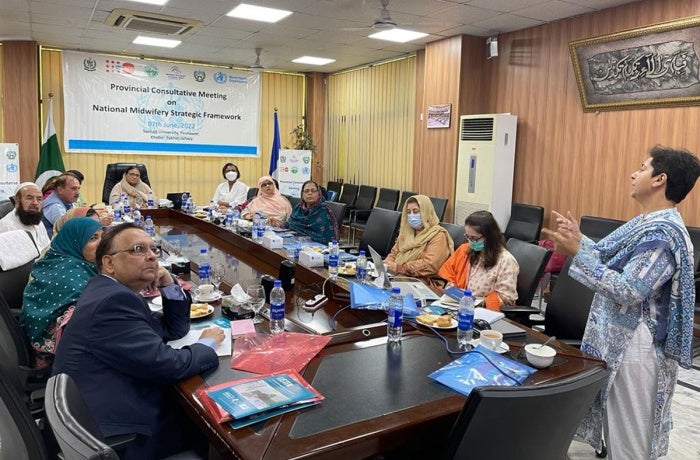 Pakistan's midwife training program addresses maternal mortality.