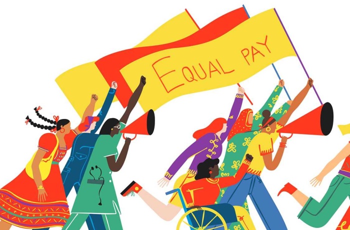 Veronica Grech equal pay illustration