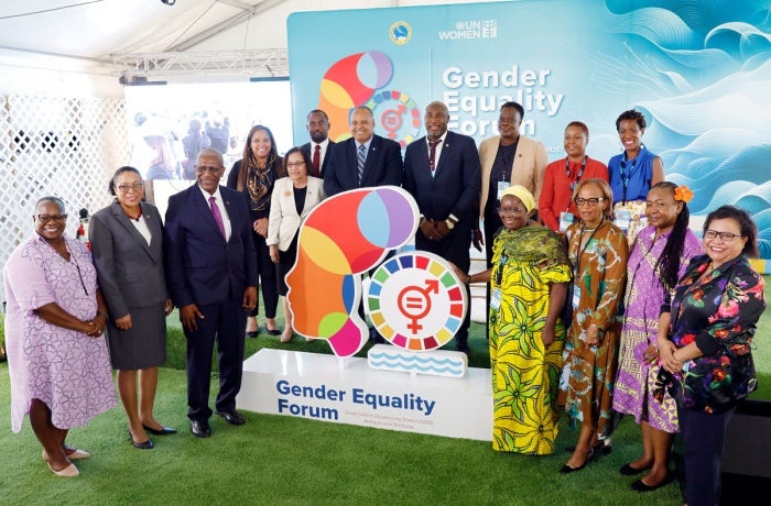UN Women co-hosted a Gender Equality Forum from 25 to 26 May in Antigua and Barbuda, ahead of the fourth International Conference on SIDS. Photo: UN Women/Ryan Brown