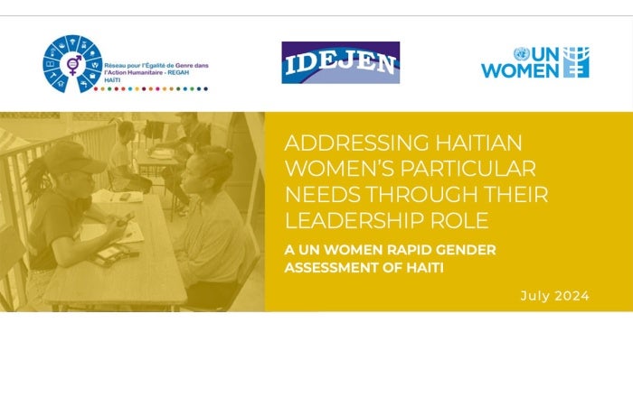 Haiti Rapid Gender Assessment