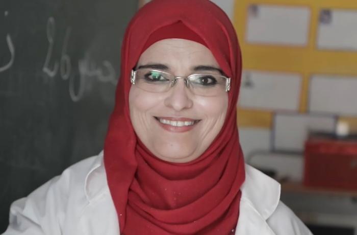 Kaouther Kotersi, in addition to being a member of the Municipal Council, also teaches at the Djerba Ajim Organization for the Intellectually Disabled. Photo: UN Women