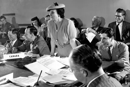 Bertha Lutz at the San Francisco Conference, 25 April - 26 June 1945