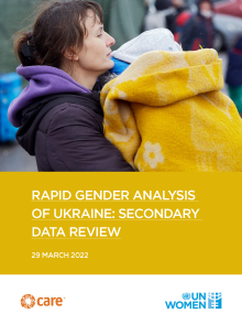 Rapid Gender Analysis of Ukraine: Secondary Data Review
