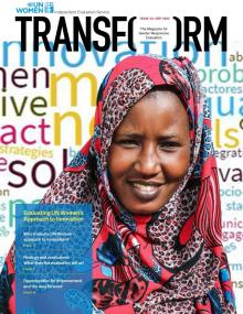 TRANSFORM – The magazine for gender-responsive evaluation – Issue 24, September 2022