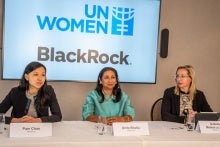 The News BlackRock and UN Women to Promote Gender Lens Investing