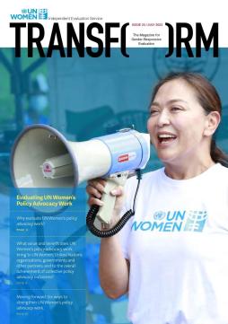 TRANSFORM – The magazine for gender-responsive evaluation – Issue 23, July 2022