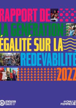 Rapport de la Génération Égalité sur la redevabilité 2022