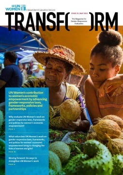 TRANSFORM – The magazine for gender-responsive evaluation – Issue 25, May 2023