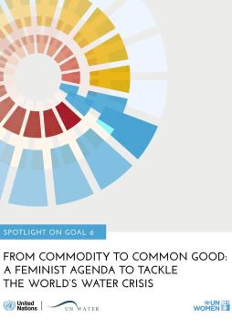 Spotlight on SDG 6: From commodity to common good: A feminist agenda to tackle the world’s water crisis