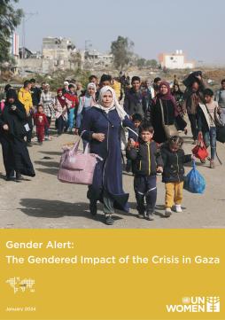 Gender alert: The gendered impact of the crisis in Gaza