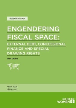 Engendering fiscal space: External debt, concessional finance and special drawing rights