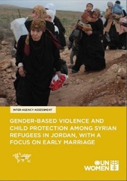 Gender-based violence and child protection among Syrian Refugees in Jordan