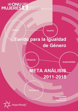 Evaluaciones del Fondo para la Igualdad de Género 2011–2015: Meta análisis