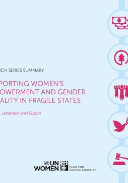 Supporting Women's Empowerment and Gender Equality in Fragile States: Guinea, Lebanon and Sudan — Research Series Summary