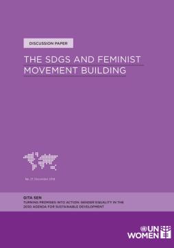 The SDGs and feminist movement building
