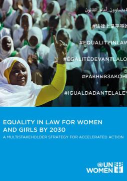 Equality in law for women and girls by 2030: A multistakeholder strategy for accelerated action
