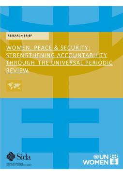Women, peace and security: Strengthening accountability through the Universal Periodic Review