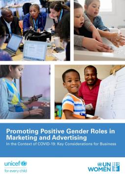 COVID-19: Promoting positive gender roles in marketing and advertising