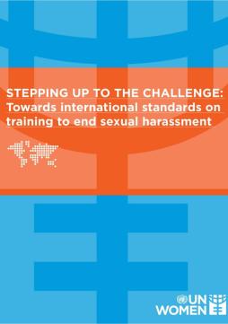Stepping up to the challenge: Towards international standards on training to end sexual harassment