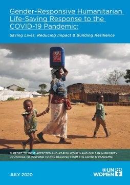 Gender-responsive humanitarian response to the COVID-19 pandemic