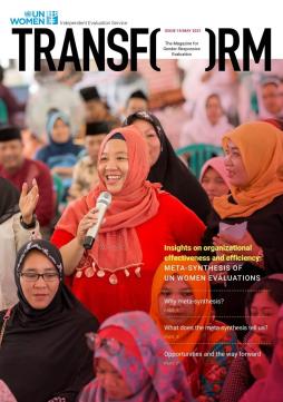 TRANSFORM - The magazine for gender-responsive evaluation - Issue 19, May 2021