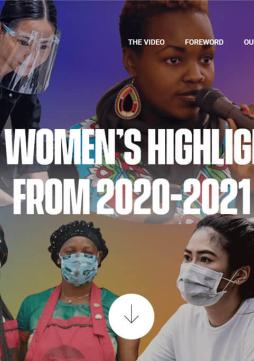 UN Women’s highlights from 2020–2021