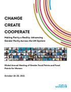 Making parity a reality: Advancing gender parity across the UN system (cover)
