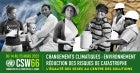 Commission de la condition de la femme 66 (2022) - banner
