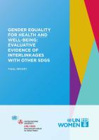 Gender equality for health and well-being: Evaluative evidence of interlinkages with other SDGs