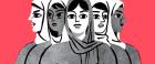 Women in Afghanistan one year into the Taliban takeover - general women illustration
