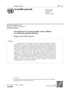 Intensification de l’action mondiale visant à éliminer les mutilations génitales féminines : Rapport du Secrétaire général (2022)
