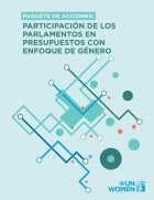 Paquete de acciones: Participación de los parlamentos en presupuestos con enfoque de género