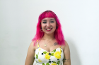 Valentina Muñoz, from Chile, is a feminist activist and programmer and the co-founder of the Association of Young Women for Ideas (AMUJI Chile). Photo: UN Women