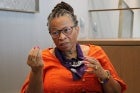 Lucia Xavier, antiracist feminist activist, cofounder and general coordinator of the Brazilian NGO Criola pictured in an interview with UN Women in February 2025. Photo: UN Women/Pedro Nogueira