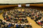 More than 700 key stakeholders gathered together in Geneva to take stock of progress in gender equality. Photo: UN Women/Antoine Tardy