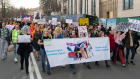 International Women's Day march in Ukraine, 2019. Photo: UN Women/Volodymyr Shuvayev