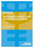 Restoring Dignity and Building Resilience cover page