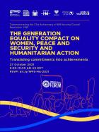 The Generation Equality Compact on Women, Peace and Security and Humanitarian Action: Translating commitments into achievements