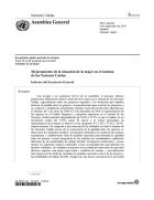 Mejoramiento de la situación de la mujer en el sistema de las Naciones Unidas: Informe del Secretario General (2010)