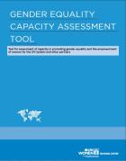 Capacity Assessment Tool cover page