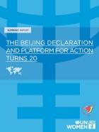 Beijing Declaration Summary Report Cover