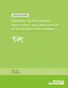 Gender, remittances and asset accumulation in Ecuador and Ghana