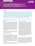 Why macroeconomic policy matters for gender equality