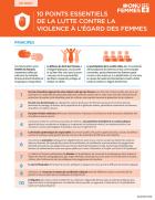 Eléments essentiels pour mettre fin à la violence à l’égard des femmes et des jeunes filles