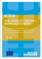 The Conflict Did Not Bring us Flowers