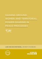 Gaining ground: Women and territorial power-sharing in peace processes