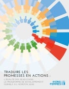 Traduire les promesses en actions : l’égalité des sexes dans le Programme de développement durable à l’horizon 2030